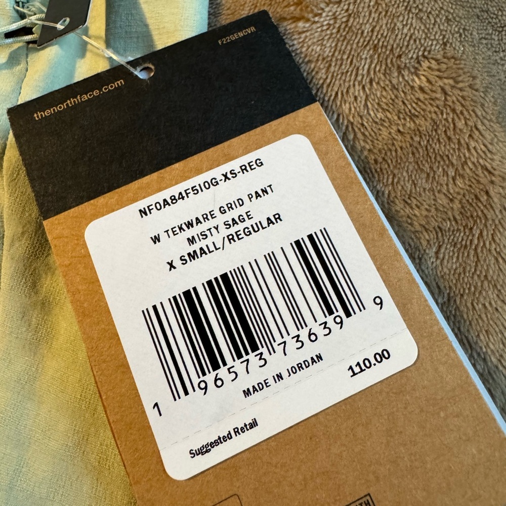 The North Face Tekware Grid Pants, new with tag - Picture 5 of 8